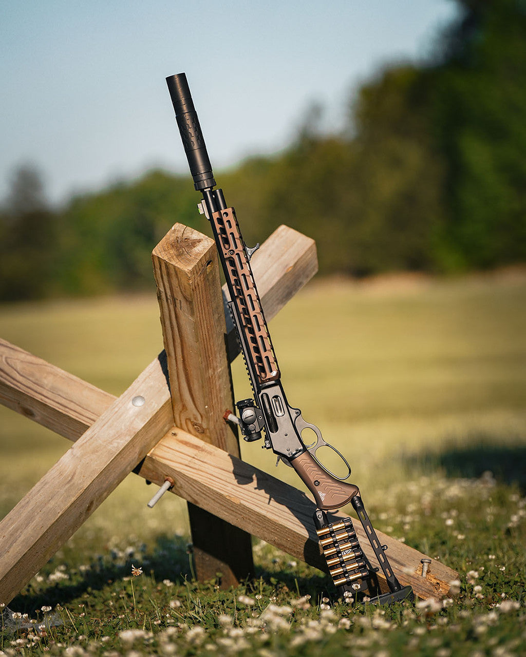 Costa Rossi 95, Pistol Grip Lever Stock Set (Root Beer)