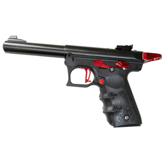TANDEMIZED Target Pistol - schwarz mit roten Zubehörteilen #
