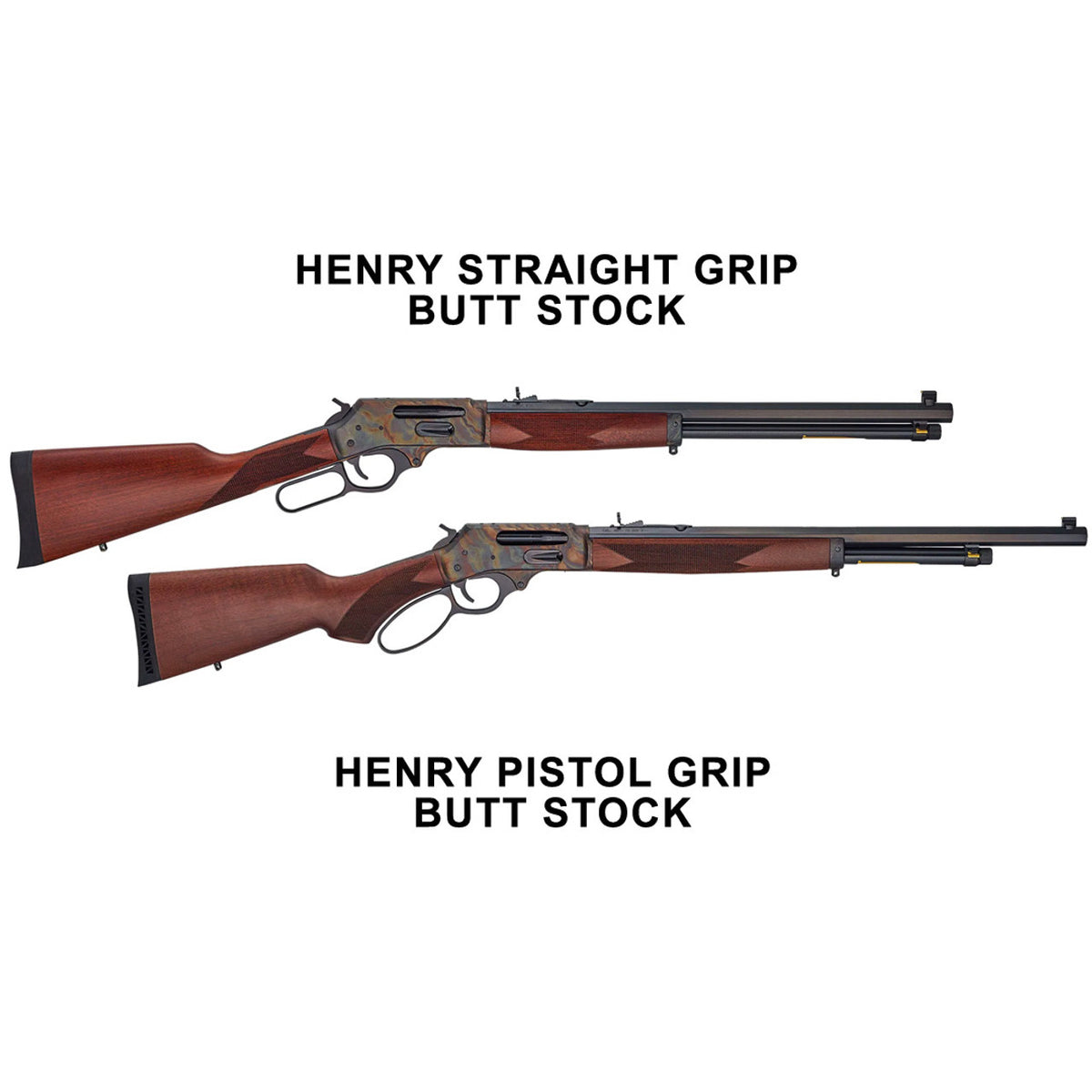 Henry Grip Mod Ranger Point Precision Henry Adjustable Buttstock - straight grip ...