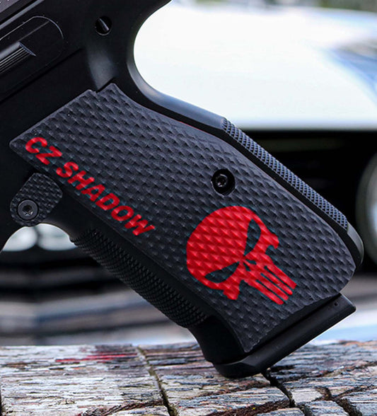 CZ Shadow 2 Griffschalen - Palm Swell Roughnecks - Punisher