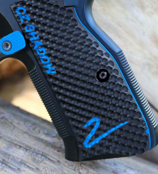 CZ Shadow 2 Griffschalen - Palm Swell Bogies - Color Fill