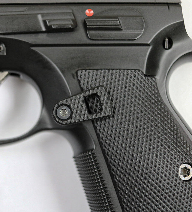CZ Shadow 2 Magazinauslöser - G10 - oversized