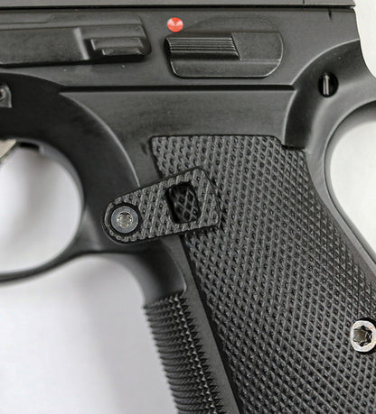 CZ Shadow 2 Magazinauslöser - G10 - oversized