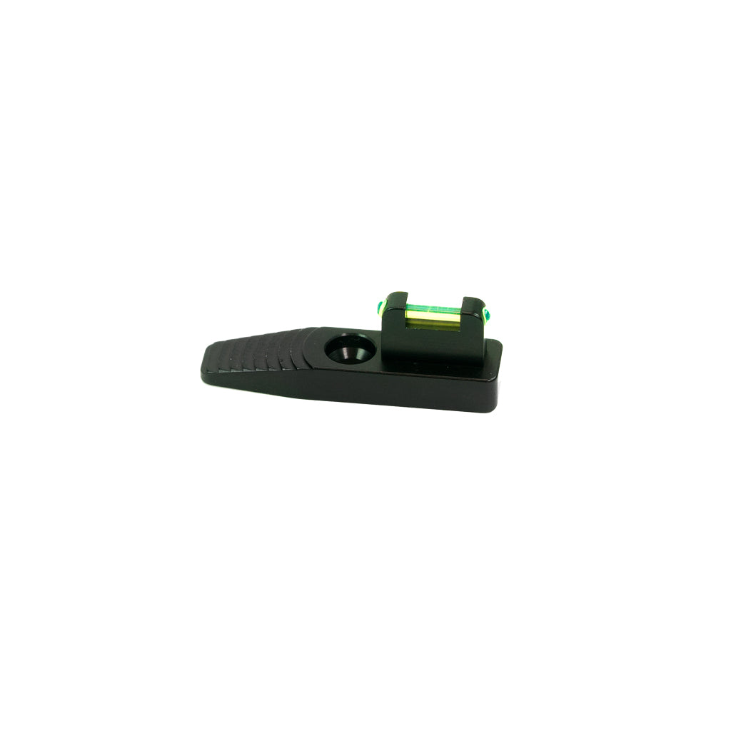 Fiber optic front sight for Ruger Mark series