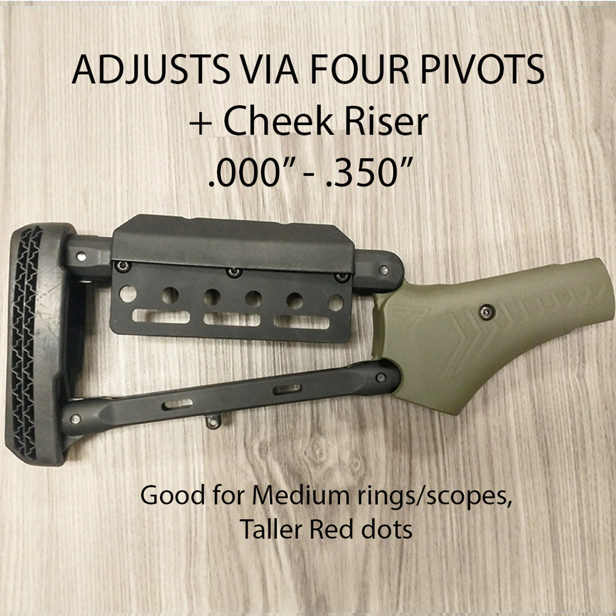 Alternative Ranger Point Cheek Riser Ranger Point Proceision Lever Stock adjustable Cheek Riser ...