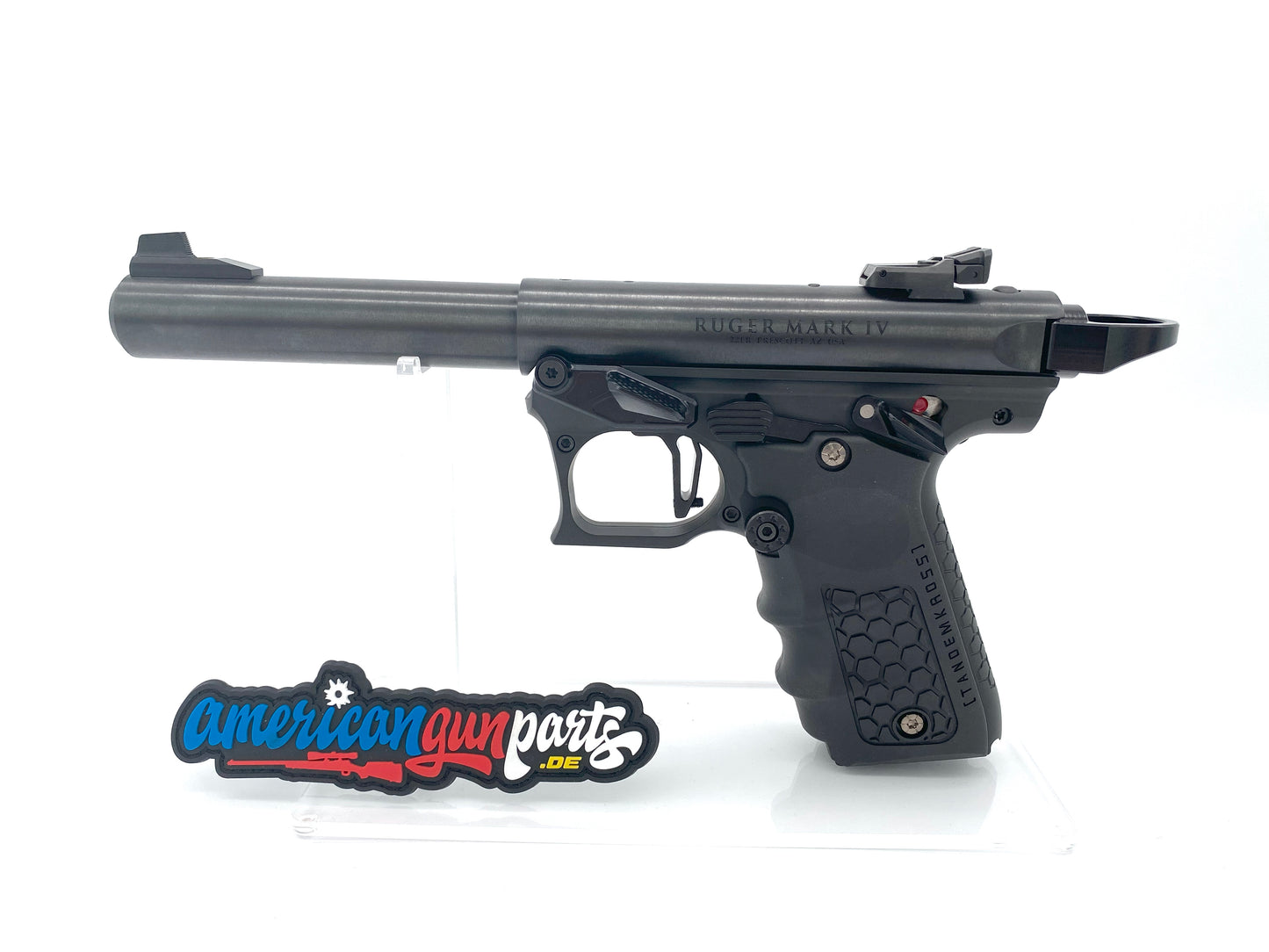 #TANDEMIZED Target Pistol - black frame with black accessories #