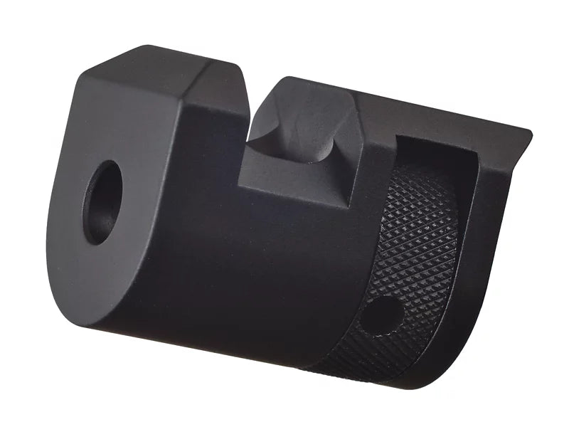 Single-port Comp for Scorpion LLV, Black Anodized Aluminum